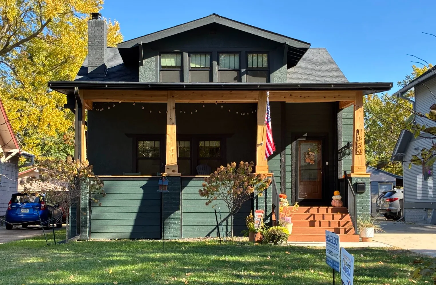 Porch Remodel Built Des Moines Iowa